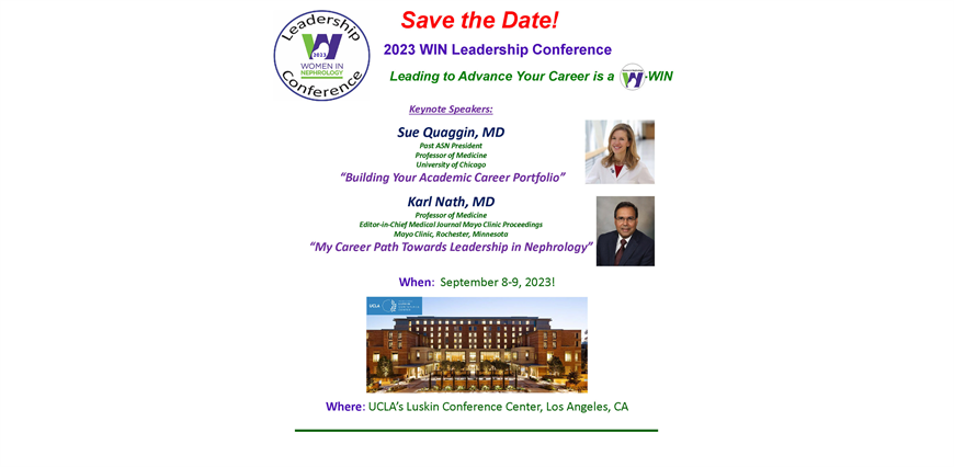 WIN Leadership Conference: 'Leading to Advance Your Career is a WIN-WIN'