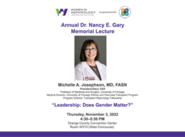 Dr. Nancy E. Gary Luncheon Lecture